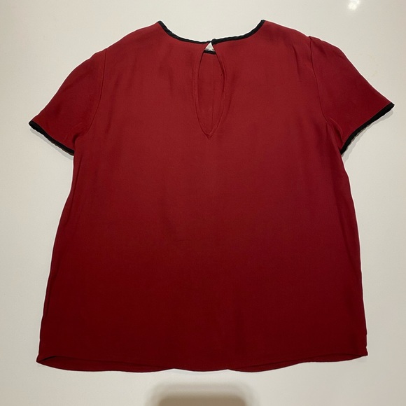 Zara red wine top - Picture 3 of 3